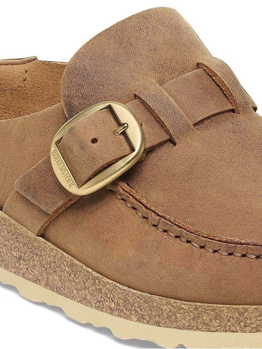 BIRKENSTOCK Buckley Leather Clogs sz 41 / US 10 - Picture 3 of 4
